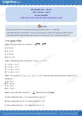 Đề thi học kì 1 Toán 10 Cánh diều - Đề số 6